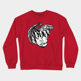 D20 Dragon Crewneck Sweatshirt